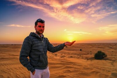 Dubai Desert Discovery: Red Dunes Safari, Sandboard & Camel Ride