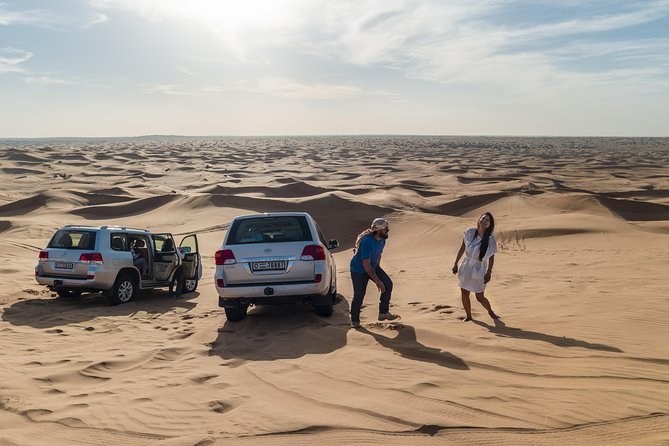 Dubai Desert Discovery: Red Dunes Safari, Sandboard & Camel Ride - Quad biking add-on: when you want more speed, read the rules first