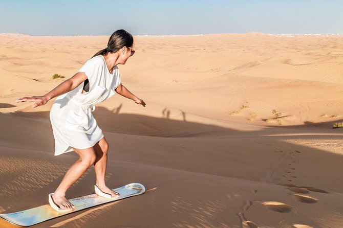 Dubai Desert Journey: Red Dunes Safari with BBQ in Bedouin Camp - Optional quad biking: fun add-on, risk reality