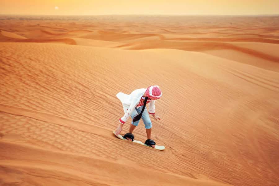 Dubai: Desert Safari, Camel Ride, and BBQ Dinner - Pickup, Desert Drive, and Dune Bashing in a 4WD