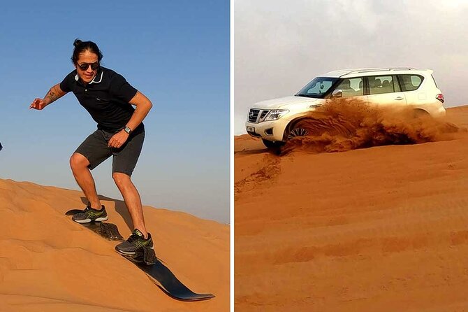 Dubai: Desert Safari, Camel Ride, Show & Optional Dinner - The 4x4 dune bashing ride: fun, not guesswork