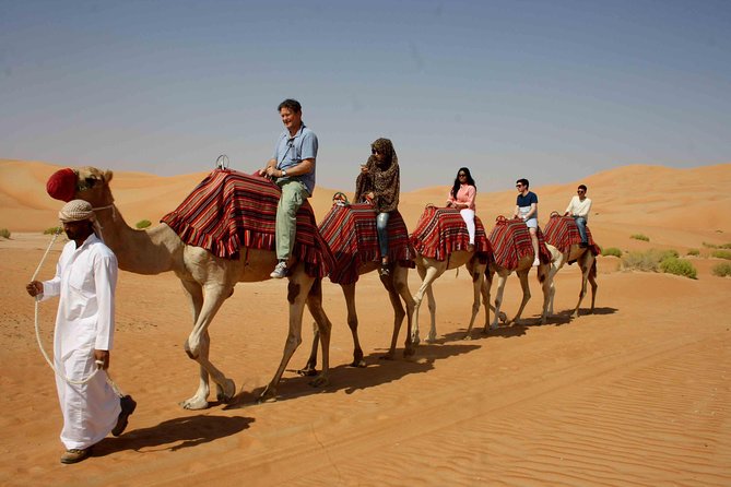 Dubai: Desert Safari, Camel Ride, Show & Optional Dinner - BBQ dinner, soft drinks, and live dance shows