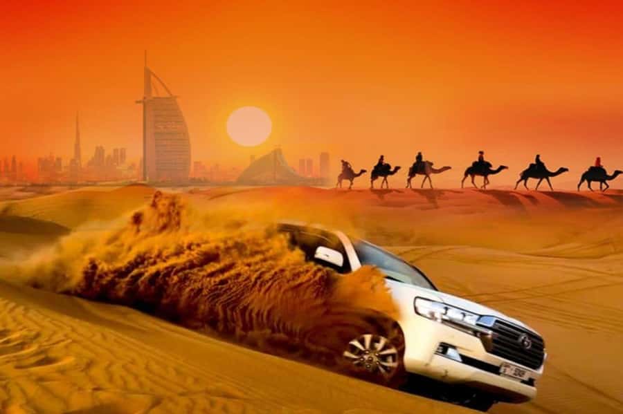 Dubai: Desert Safari Camel Riding, Sandboarding & BBQ Dinner - Dune Bashing: Why This Ride Is Usually the Main Event