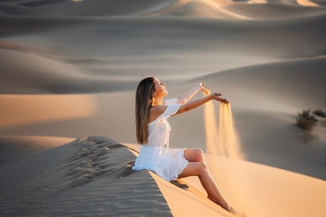 Dubai Desert Safari- Experience The Thrill in The Desert - Al Awir Camp Welcome: Coffee, Legemat, Henna, and Local Costumes