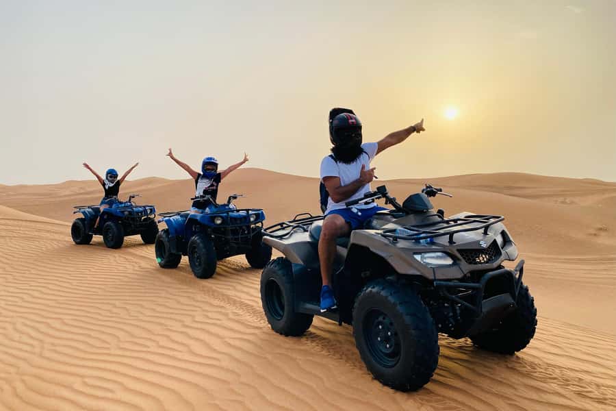 Dubai: Desert Safari, Quad Bike, Camel Ride & Al Khayma Camp - The half-day thrill, built for real desert time