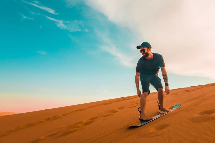 Dubai: Desert Safari, Quad Bike, Sandboarding, Camels & BBQ - Quad biking: the optional add-on that changes your day