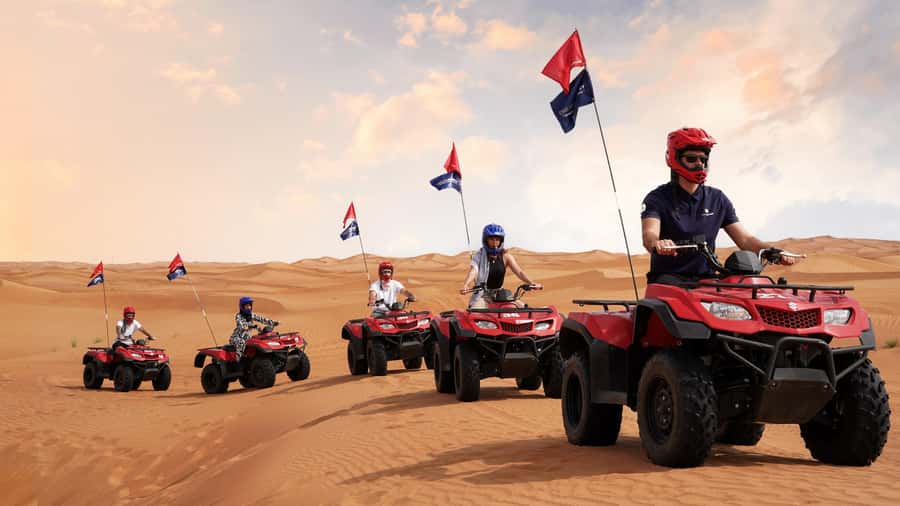 Dubai Desert Safari - Sandboarding, Quad Bike & BBQ Options - Dune Bashing and Sandboarding: The Heart of the 4-Hour Tour