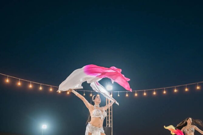 Dubai Desert safari Tour with Live BBQ & Belly Dance Shows - Lahbab Stop: Dune Bashing, Sand Boarding, and Quad Bike Options