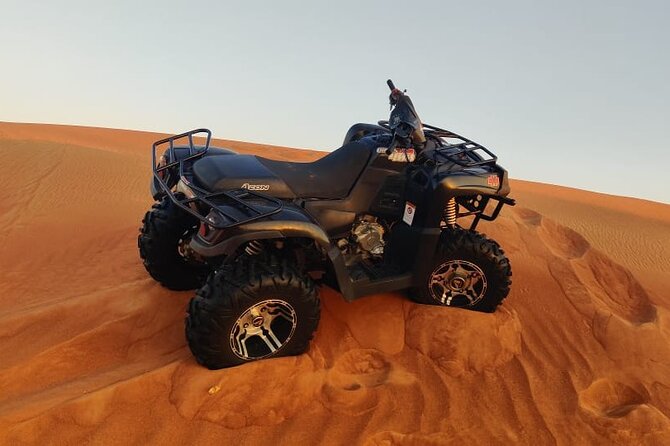 Dubai Desert Safari with ATV(optional)& Sandboarding Experience with BBQ Dinner - Key things to know before you go