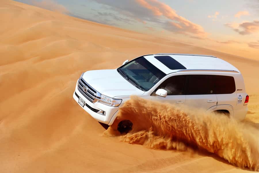 Dubai: Desert Safari with BBQ Dinner & Quad Biking Option - 4x4 Desert Safari in Dubai, With the Option to Skip the Driving