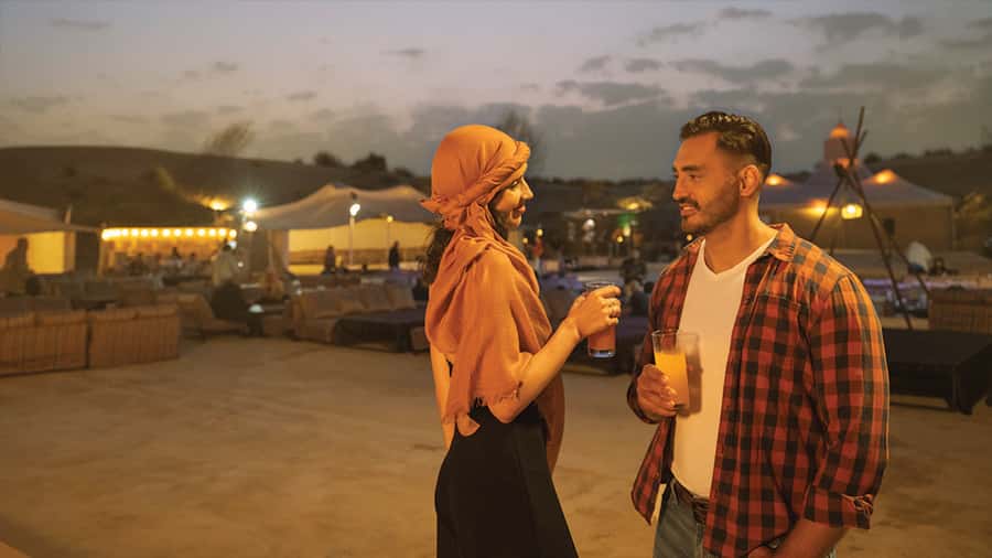 Dubai: Desert Safari with BBQ Dinner & Quad Biking Option - Camel Rides, Horse Rides, Falcon Display, and Henna Painting