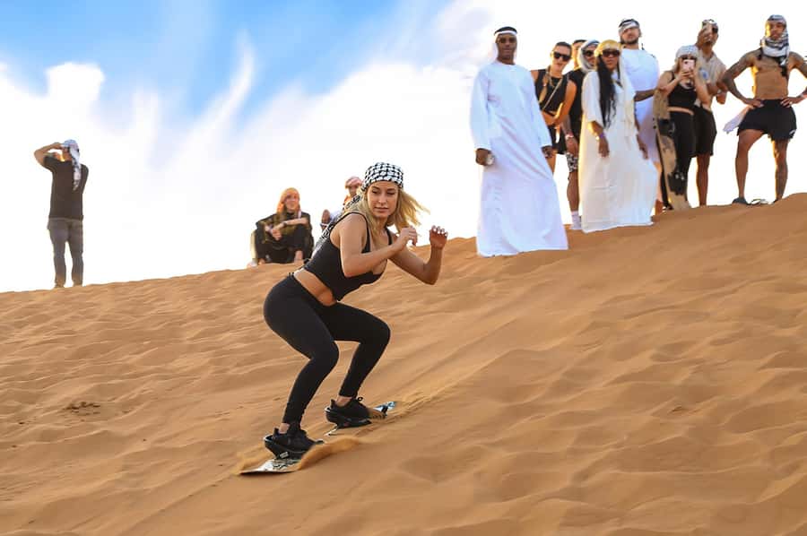 Dubai: Desert Safari with BBQ Dinner & Quad Biking Options - From Dubai pickup to Al Lahbab dunes: the fast way into desert mode