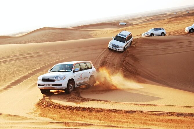 Dubai Desert Safari With BBQ dinner - 4x4 Dune Bashing, the Main Event That Sets the Tone
