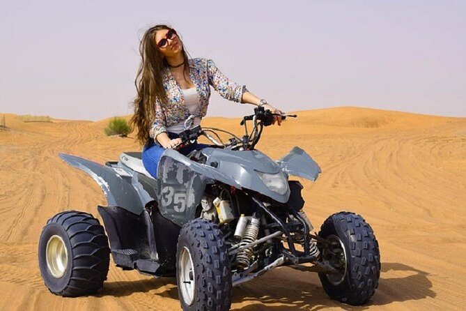 Dubai Desert Safari With BBQ, Quad Bike And Camel Ride - The Dubai Red Desert to Lahbab Desert, built for thrills