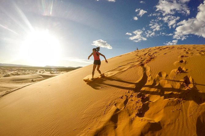 Dubai Desert Safari with Dune Bashing, Camel Rides & BBQ - From Quest Tourism LLC to the dunes in 4x4