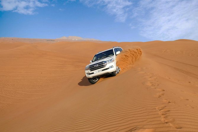 Dubai Desert Safari with Dune Bashing, Camel Rides & BBQ - Shisha corner, Arabic costumes, and falconry demo