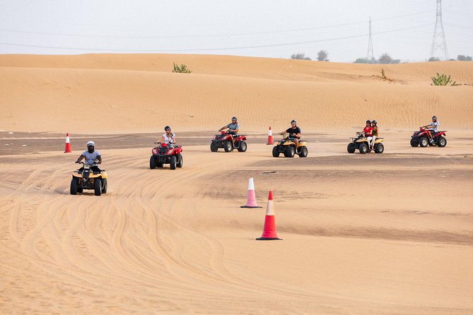 Dubai Desert Safari with Quads, BBQ Dinner, Camel ride, & Shows - Timing, Group Size, and How the 6 Hours Feel