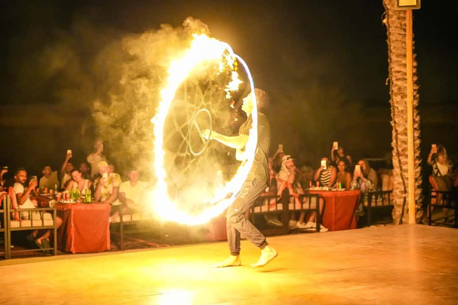 Dubai: Desert Safari with VIP BBQ and Optional Quad Bike - Desert Camp Welcome: Luqaimat, Arabic Coffee, Henna, and Camel Time
