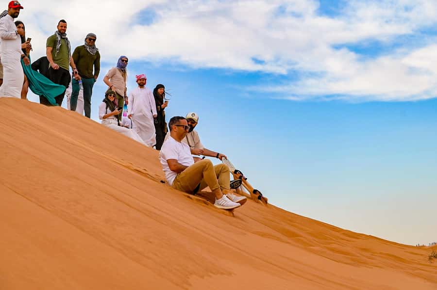 Dubai: Desert Safari with VIP BBQ and Optional Quad Bike - BBQ Dinner at a Private VIP Table, Plus Belly Dance and Tanura