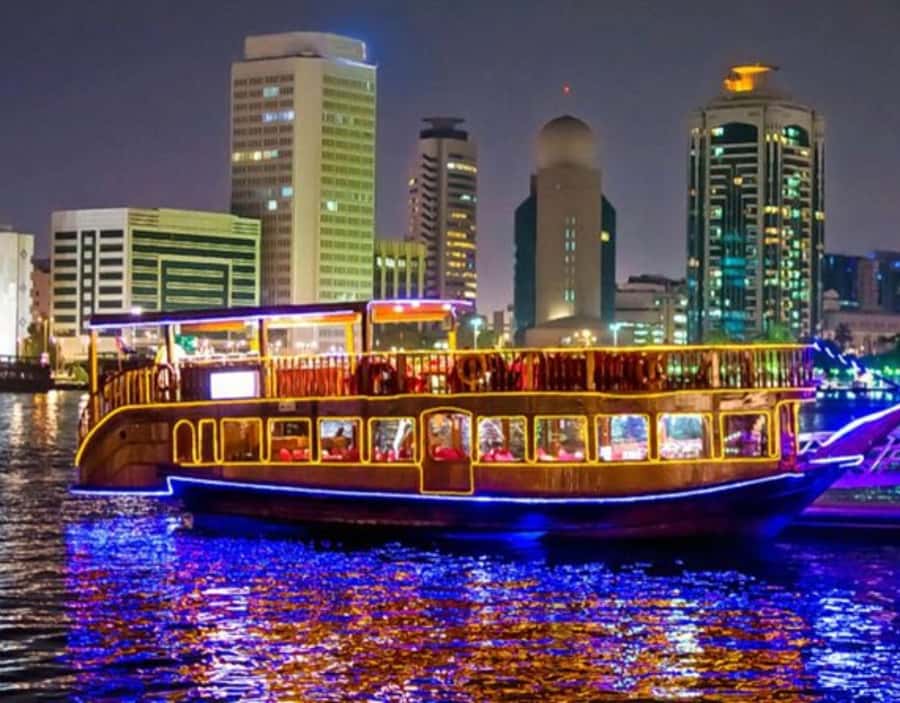 Dubai: Dhow Dinner Cruise on Creek or Marina with Live Shows - Boarding the Traditional Dhow and Getting Comfortable Fast