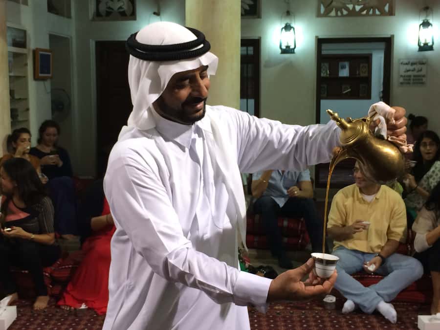 Dubai: Dinner at Sheikh Mohammed Cultural Center - Arabic Coffee and Dates: The Small Start That Changes the Mood
