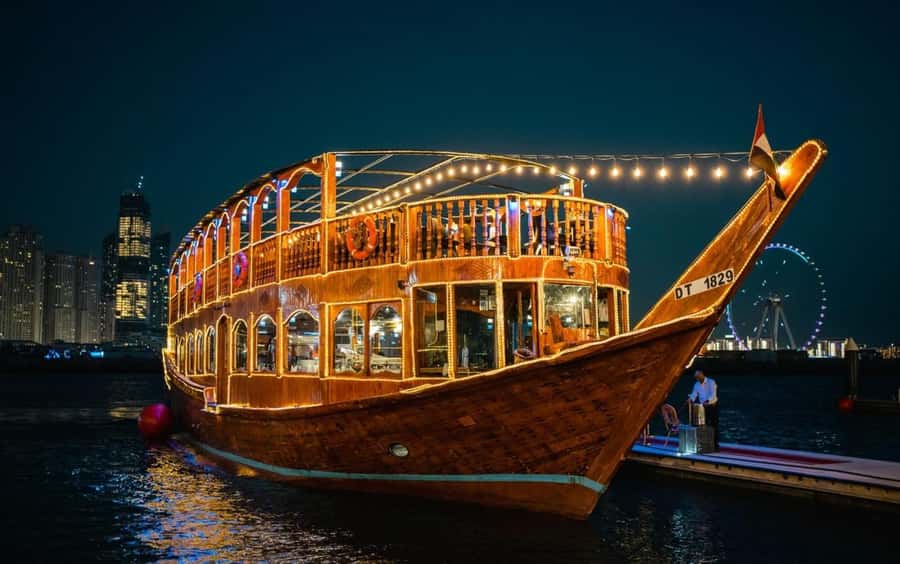 Dubai: Dinner Dhow Cruise with Live Entertainment Al Seef - Boarding at Tour Dubai, then the Creek-to-Al Seef Experience