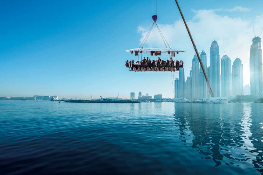 Dubai: Dinner in the Sky Experience - What “Dining 50 Meters Above Dubai” Feels Like in Real Time