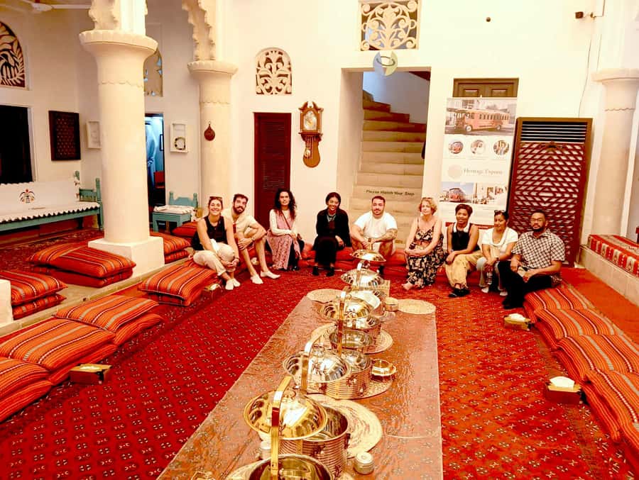 Dubai: Discover Dubai Old Town, Souks, Museum & Street Food - The Coffee Museum area and the Arabian Tea House stop