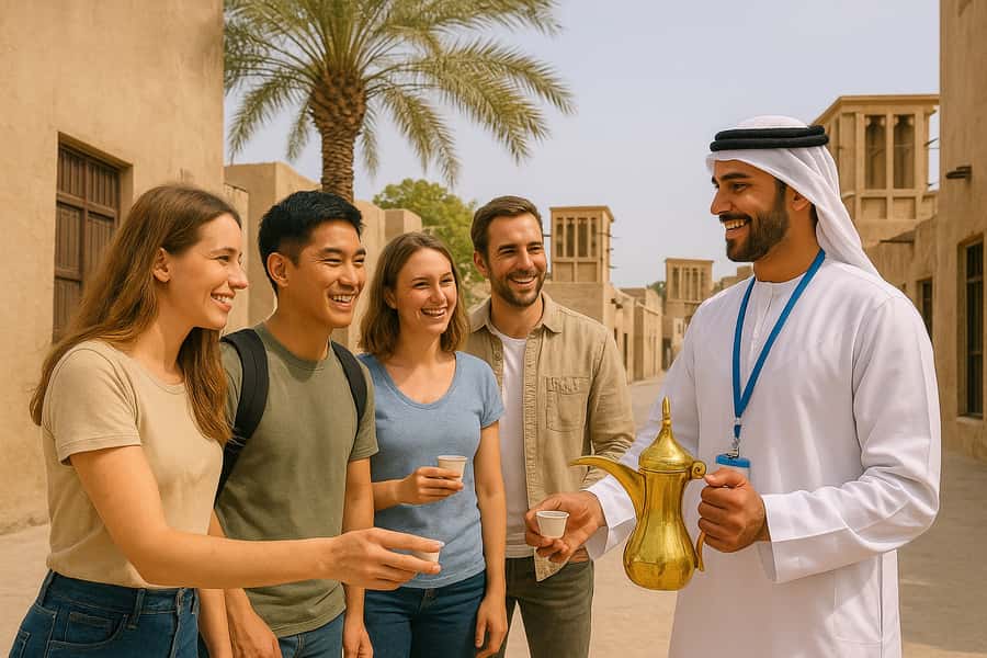 Dubai.Discover Old town,Markets,street food,Abra &Museums - Old houses, Arabic coffee, and cultural context that sticks