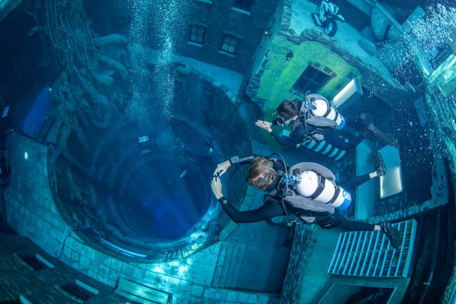 Dubai: Discover Scuba Dive for Beginners at Deep Dive - The session flow: briefing, gear setup, shallow practice