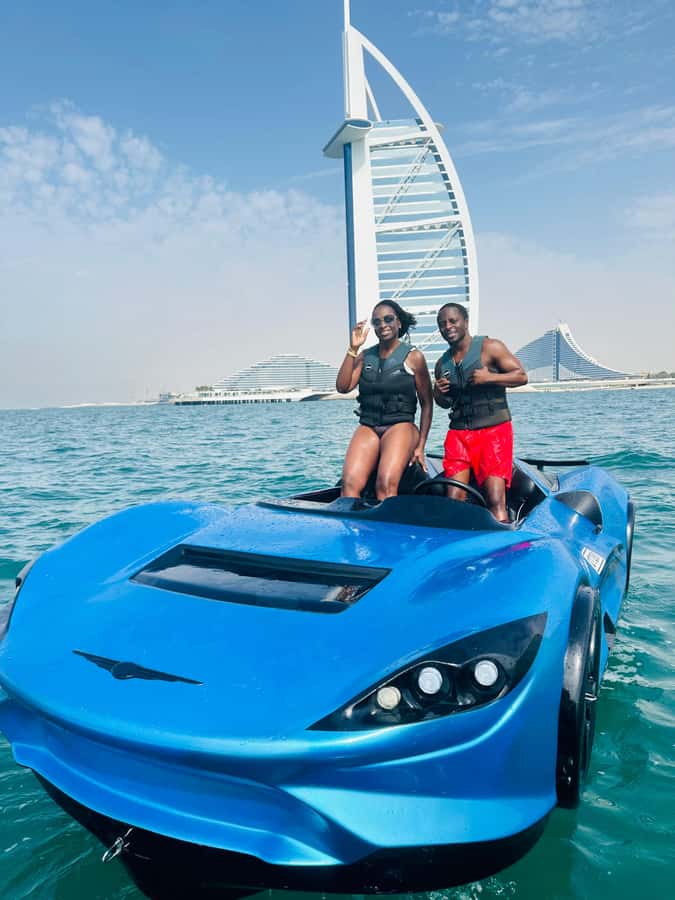 Dubai: Dubai Marina Jetcar Ride - Entering Dubai Marina by Jetcar (Yes, It’s Actually Wild)