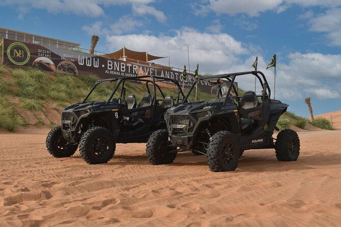 Dubai: Dune Buggy Safari and Camel Ride with Transportation - Driving the 1000cc Polaris RZR: what one hour in the dunes really feels like