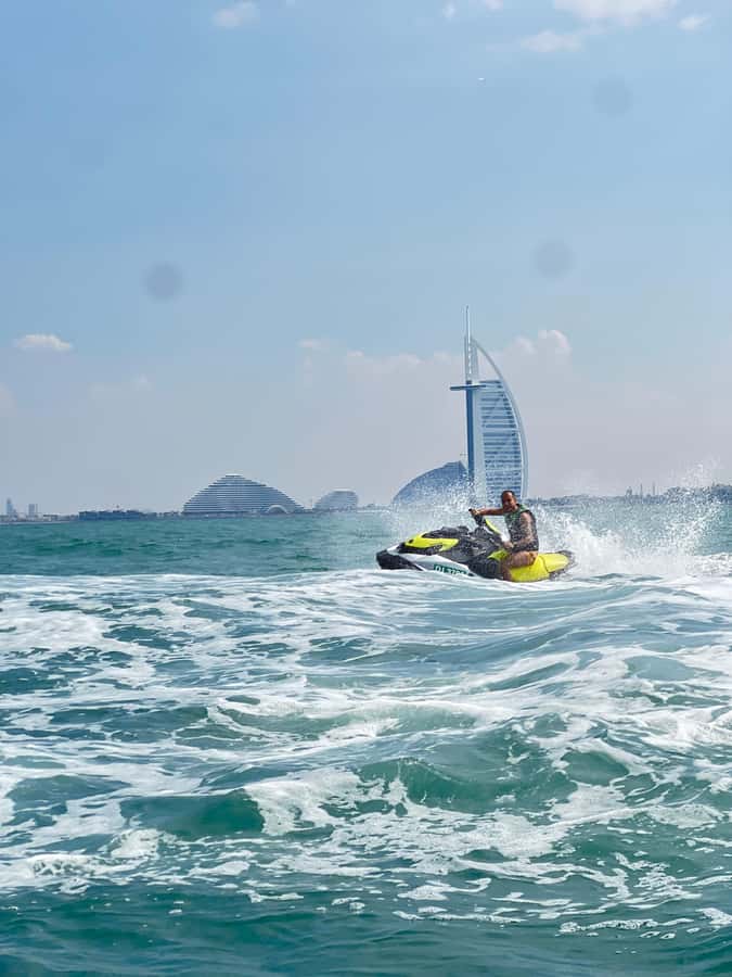 Dubai East: Guided JetsKi Ride with Sound System! - Getting to Dubai Shark Jetski East Rentals in Dubai Marina East