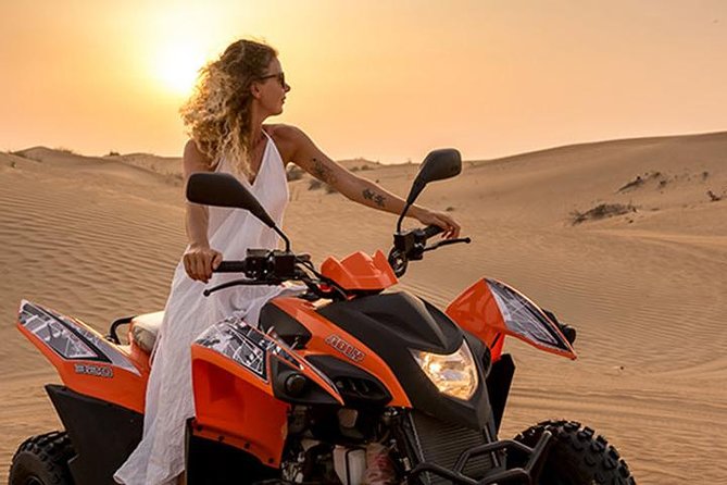 Dubai Evening 4x4 Desert Safari ATV Bike ,Camel Ride , BBQ Dinner - How the 3:00 pm start shapes the whole experience