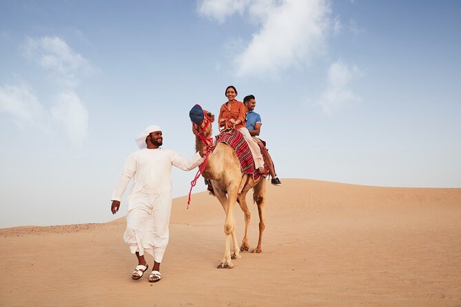 Dubai: Evening Camel Caravan, Bedouin Dinner at Al Marmoom Oasis - Getting to the Desert: Pickup From Dubai, Sharjah, and Ajman