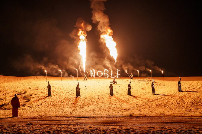 Dubai Evening Desert Safari BBQ Dinner & Transfer to Noble Camp - Quick hits