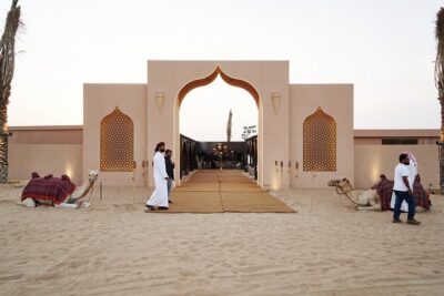 Dubai Evening Desert Safari BBQ Dinner & Transfer to Noble Camp