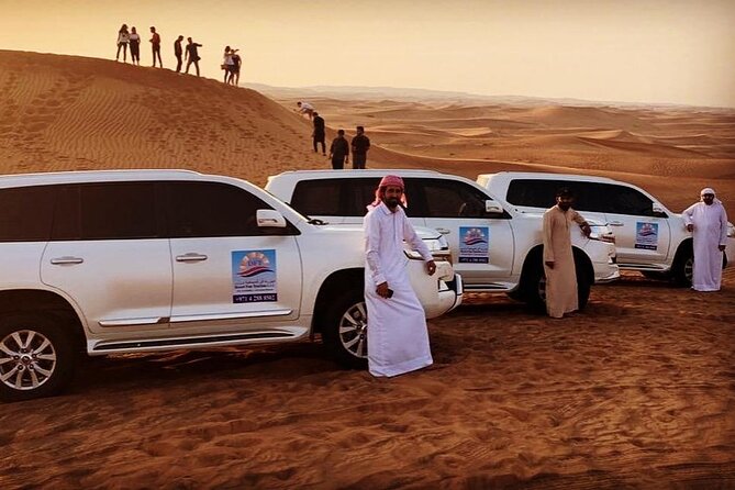 Dubai Evening Desert Safari with BBQ & Live Entertainment - Sandboarding for a Quick Adrenaline Hit