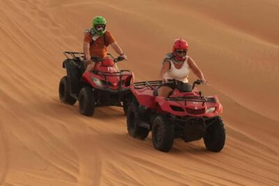 Experience 60 Minutes Quad bike & BBQ Dinner