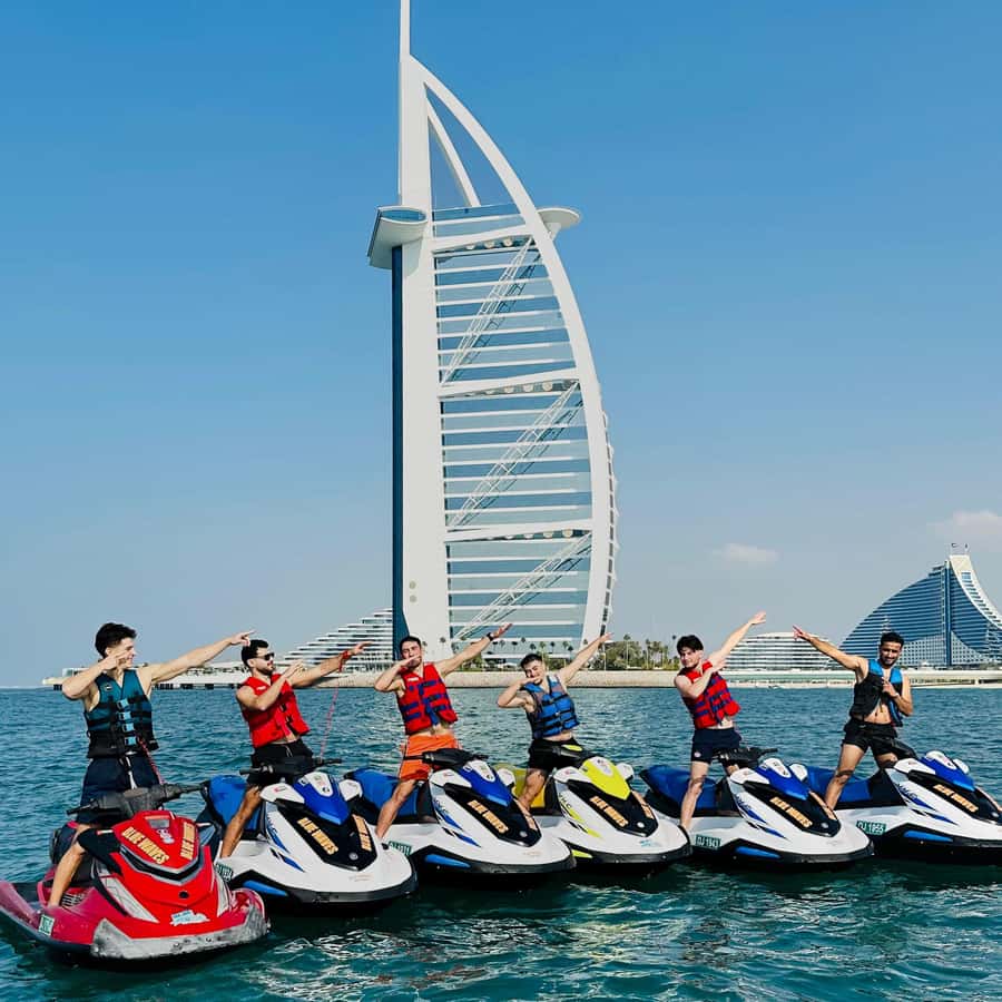 Dubai: Experience Jet Ski to Burj Al Arab +PICTURES & VIDEOS - Price and value: is $46 for up to 2 a good deal?