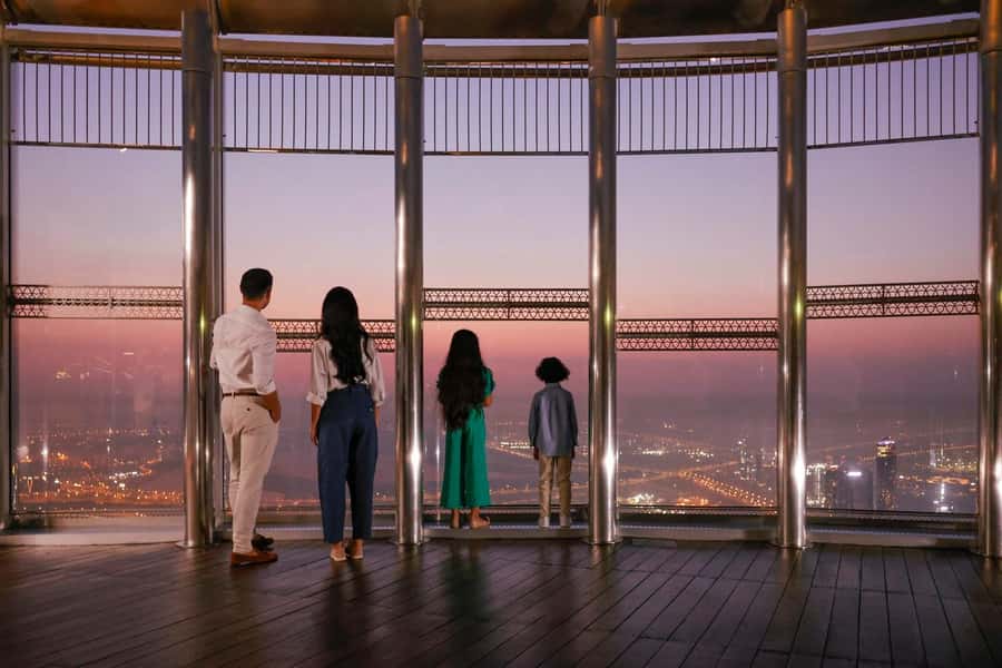 Dubai: Fast Track Entry to Burj Khalifa Levels 124 & 125 - Level 124 open-air terrace: the breeze, the 360 view, and the timing payoff