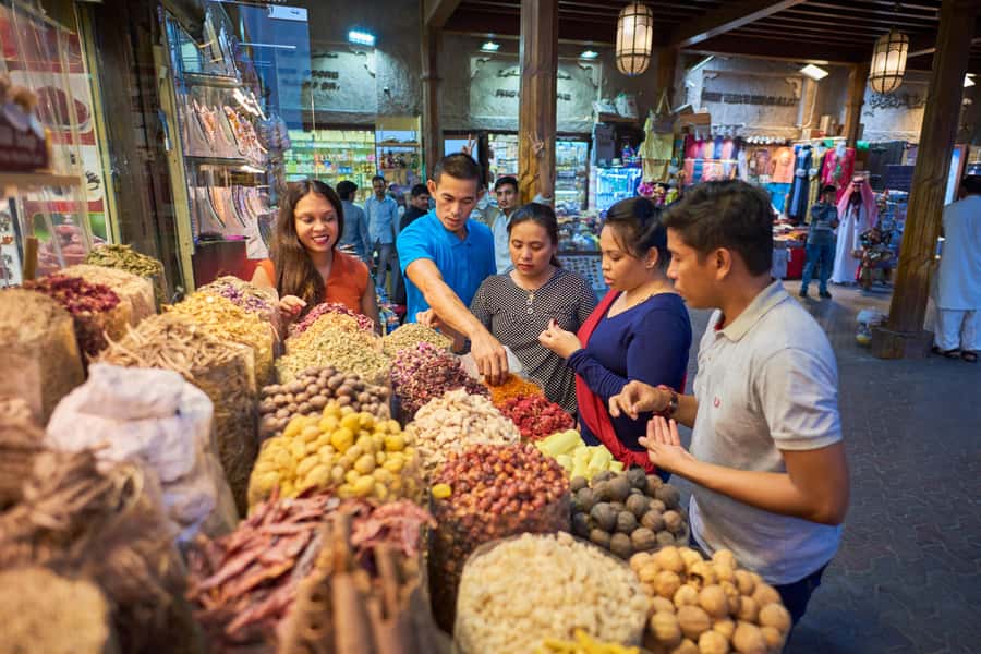 Dubai: Flavors of Arabia Souk Tour with Tastings & Dinner - The Tastings Before Dinner, Small Bites That Prep You