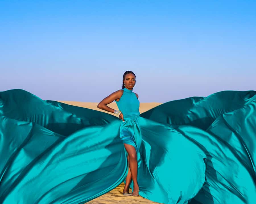 Dubai: Flying Dress Photoshoot Experience - The 2.5-hour flow, from pickup to desert photo stop