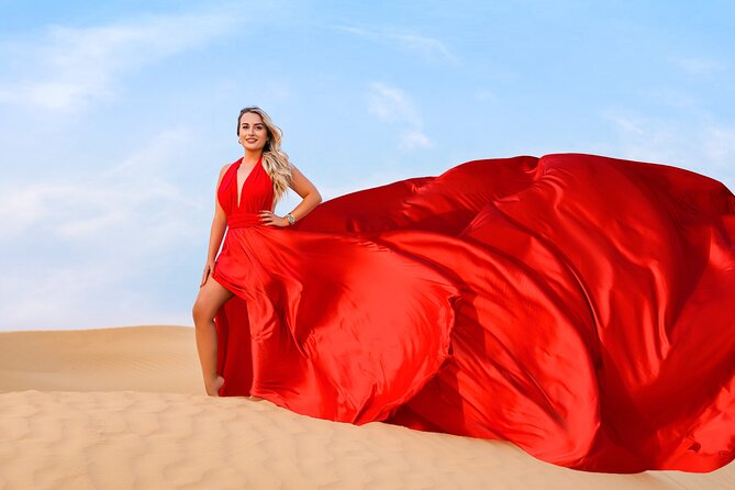 Dubai Flying Dress Private Photoshoot in the Desert - Key highlights I’d put on your shortlist