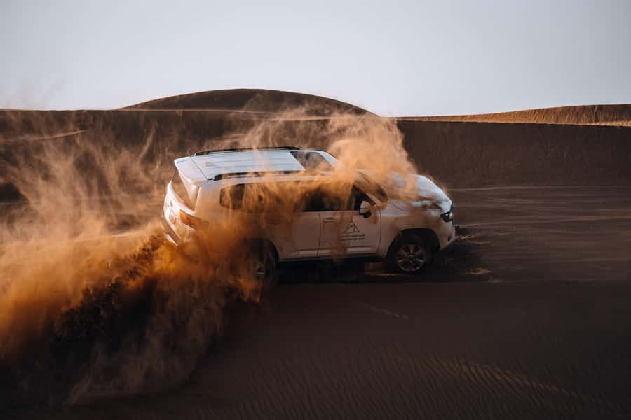 Dubai Fort Lisaili Desert: Quad, Buggy Ride & Free Souvenir - BBQ buffet dinner and the live show line-up under the stars
