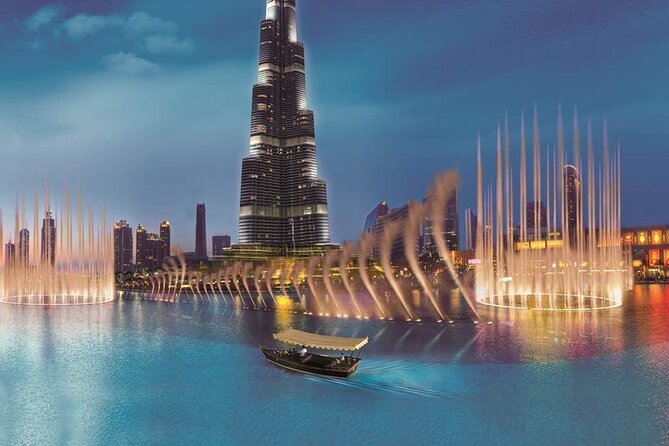 Dubai Fountain Show Boat Lake Ride Ticket - Key Highlights to Expect
