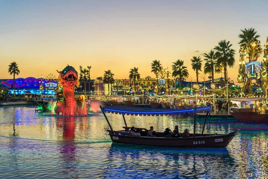 Dubai: Global Village Entry Ticket with Hotel Transfers - Country pavilions and shopping lanes: culture with a price tag