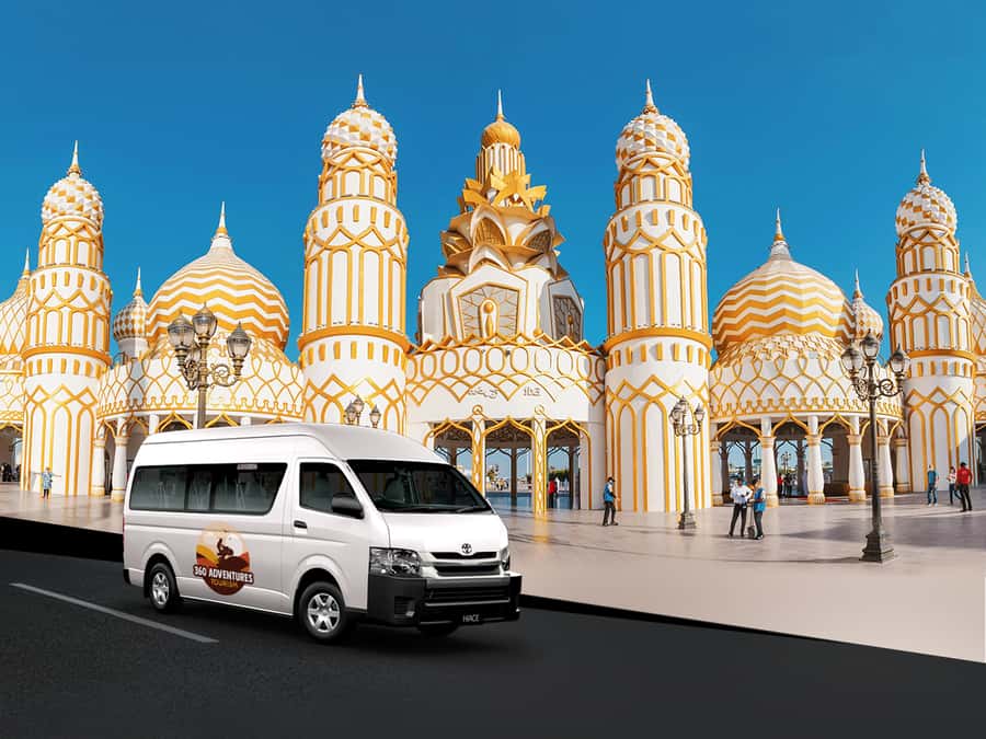 Dubai: Global Village Entry Ticket with Hotel Transfers - Rides and attractions: fun for families, watch the height rules