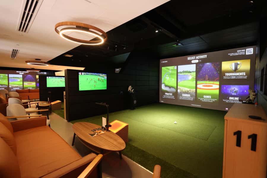 Dubai: Golf Simulator Play & Dine Experience - Shared platter and two house drinks per person: the meal part of the evening