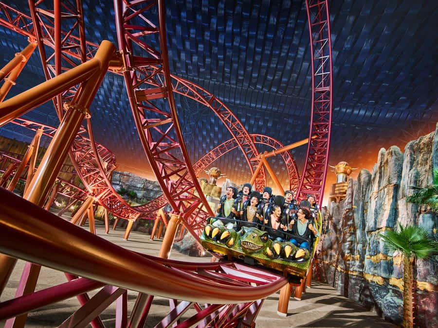 Dubai: Guided Sightseeing Tour and IMG Theme Park Ticket - Morning views: Dubai Marina, Burj Khalifa, and the Burj Al Arab silhouette